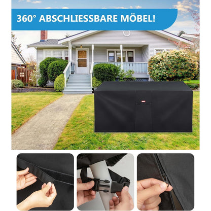 Gartenmöbel Abdeckplane 245x165x100cm – Wasserdicht & UV-Schutz