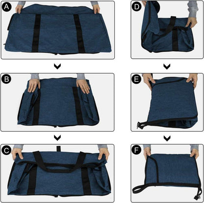 Reisetasche Groß 100L Faltbare Leichte Sporttasche Herren Damen