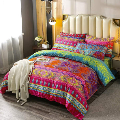 Böhmisches Bettwäsche-Set 2tlg. – Exotisch & Hippie Stil