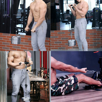 Kabelzugstange Bizeps Latzug Griff DIY Fitness Heimtraining