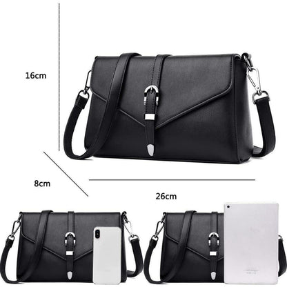 Kleine Umhängetasche in Lederoptik Elegant Handtasche für