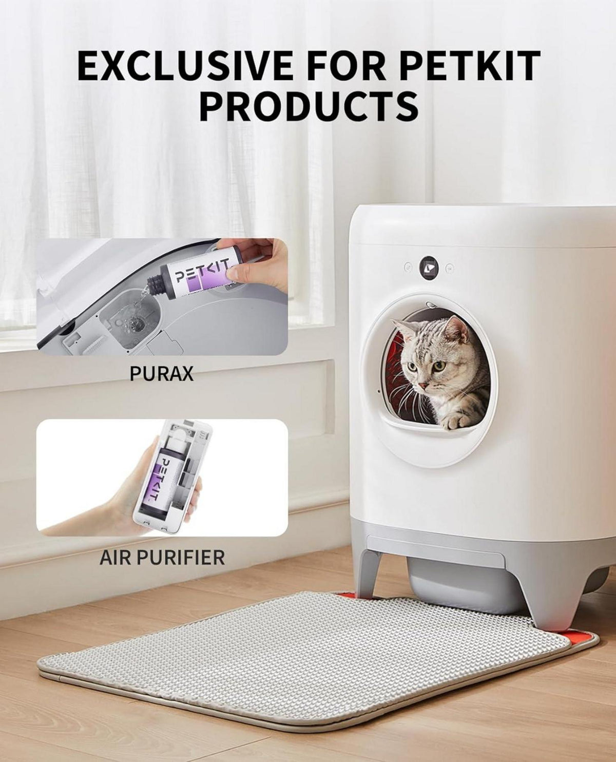 PETKIT Pura X Pura Max Desodorierende Nachfüllflüssigkeit (4
