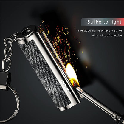 JOPOO Benzinstabfeuerzeug Outdoor Camping Wanderung survival