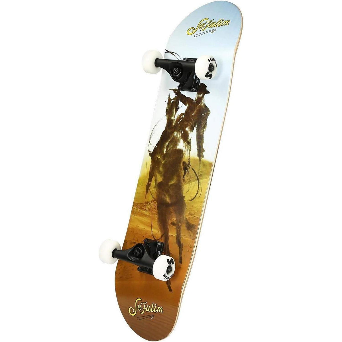 Skateboard 78,9 cm Doppel-Kick Deck für Anfänger & Fortgeschrittene