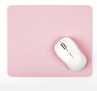 Kleines Office Mousepad 24x20 cm Rosa Mausunterlage