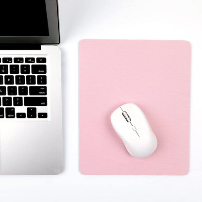 Kleines Office Mousepad 24x20 cm Rosa Mausunterlage