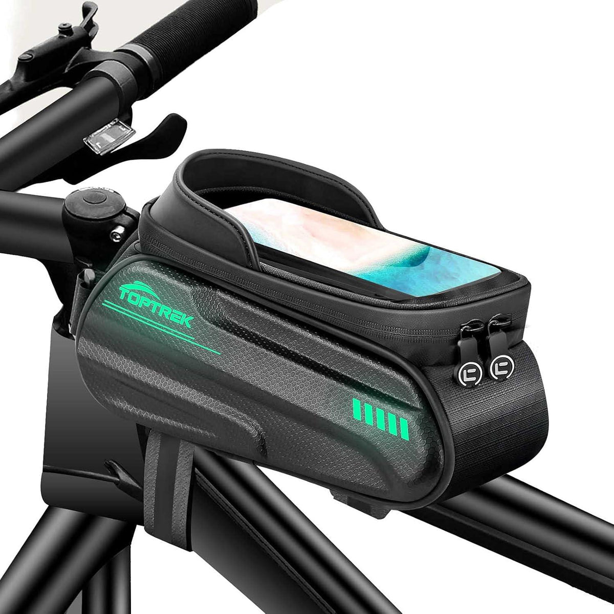 Fahrradtasche Wasserdicht mit TPU Touchscreen für Smartphone bis 6,7