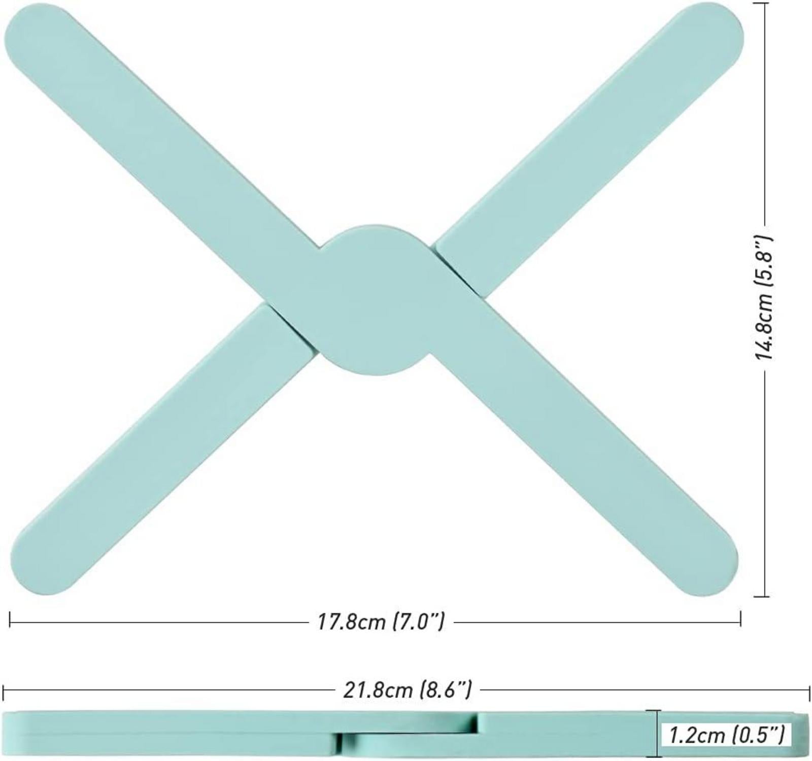 Zusammenklappbare Silikon Topfuntersetzer Hot Pad 4 Stück