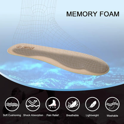 Memory Foam Einlegesohlen Schuheinlagen Damen Herren Gr.36-47