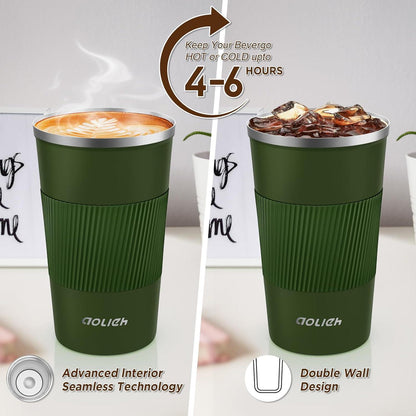 Thermobecher Kaffeebecher Isolierbecher Edelstahl Travel Mug