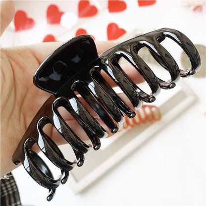3er Set Kunststoff Haar Klaue Clips 11cm - Rutschfest