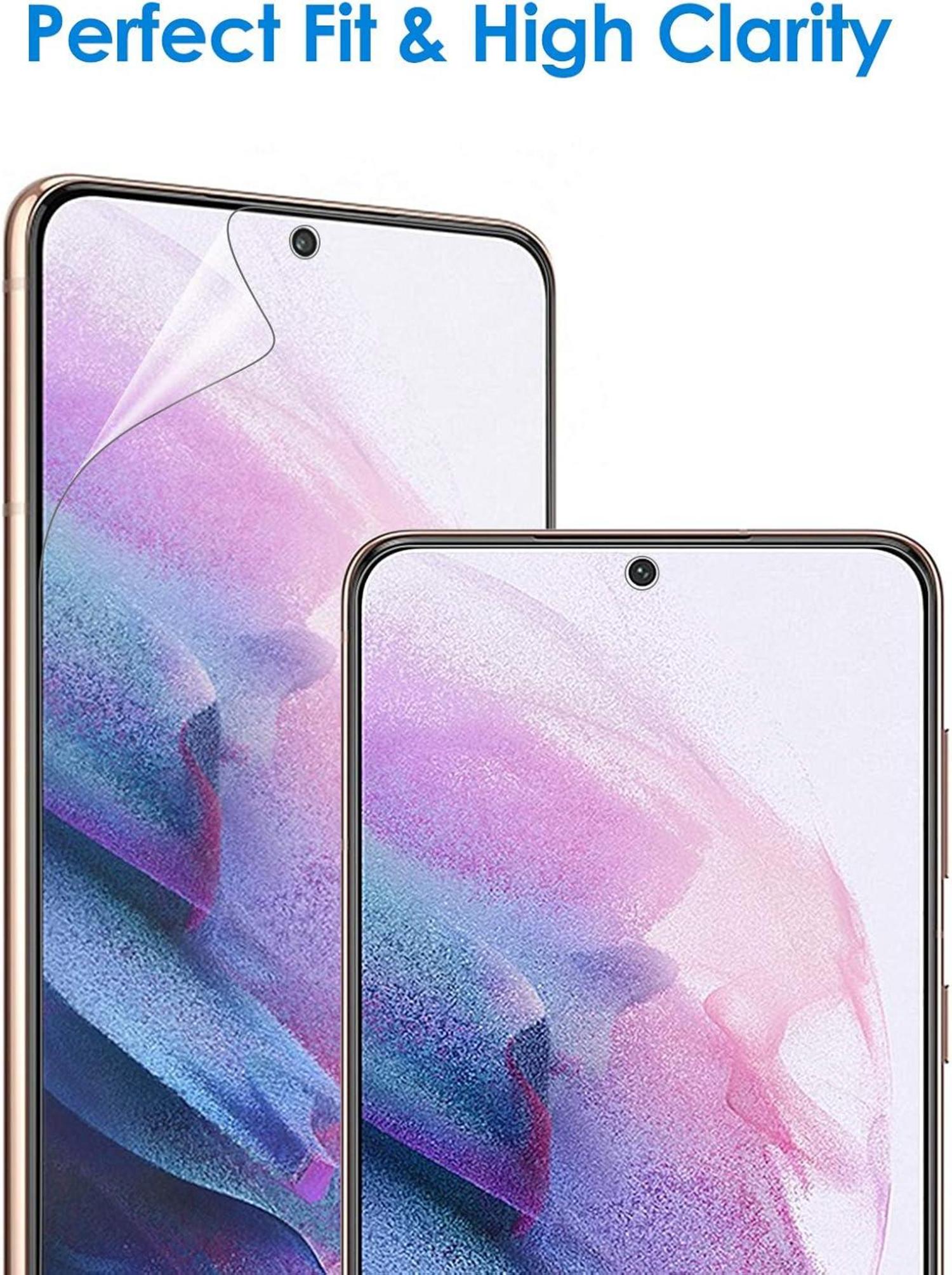 Displayschutzfolie Samsung Galaxy S21+ / S21 Plus 6,7 Zoll Flexibel HD Klar 2er Pack
