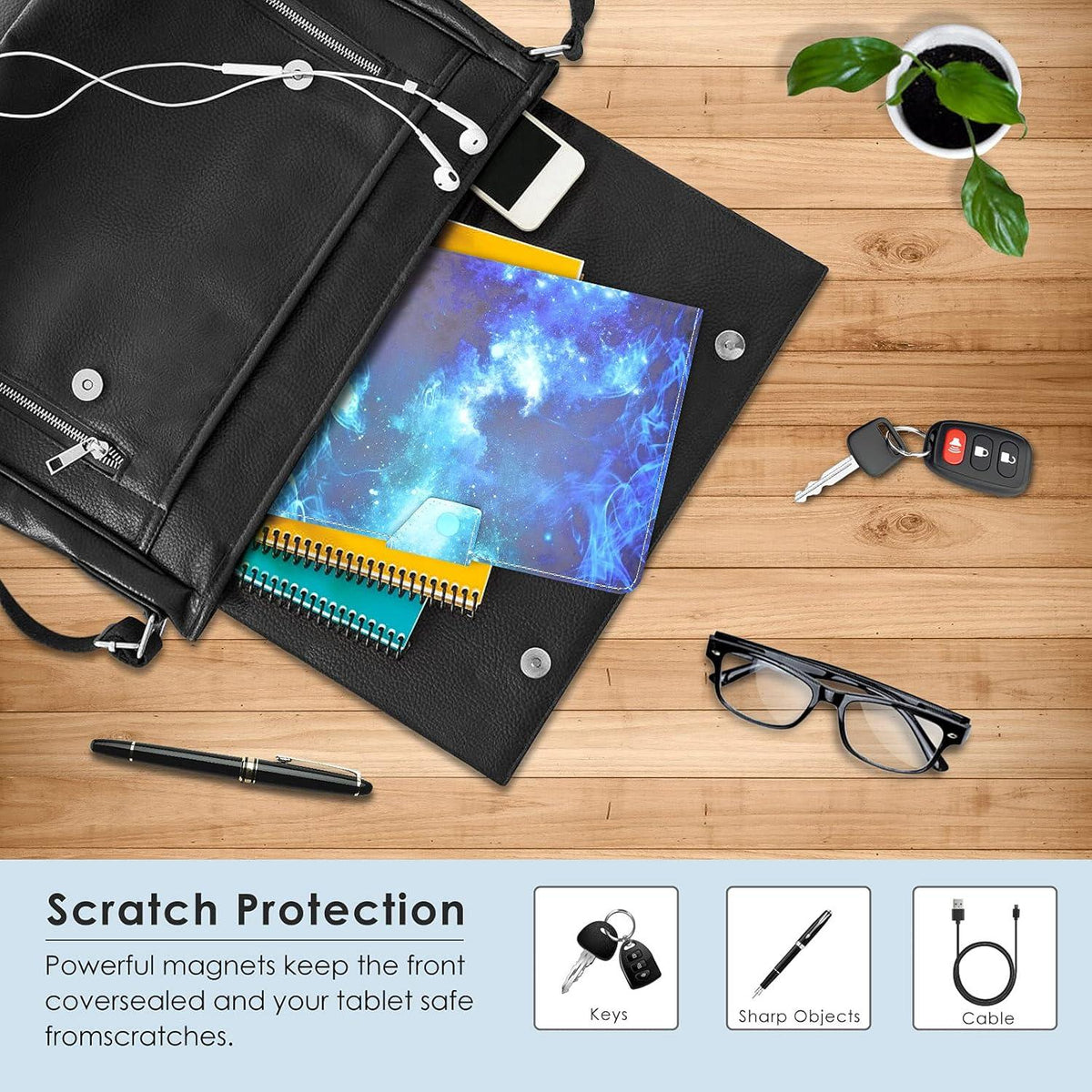 Universal Tablet Hülle 10 Zoll Schutzhülle Case Cover 9.6-10.5 Zoll Tablet