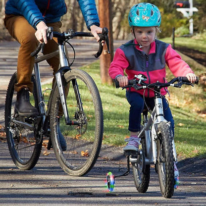Stützräder für Kinderfahrrad Universal verstellbar Schwarz 1 Stück