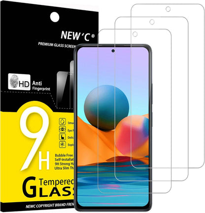 Panzer Schutzglas Xiaomi Redmi Note 10 Pro 3er Pack