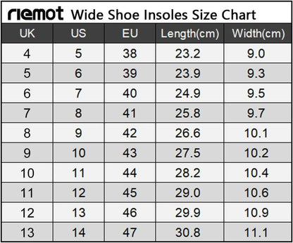 Memory Foam Einlegesohlen für Damen Herren Sneaker Stiefel Gr.36-47