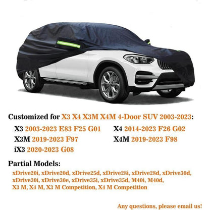 Auto Abdeckplane Wasserdicht BMW X3/X4/X3M/X4M