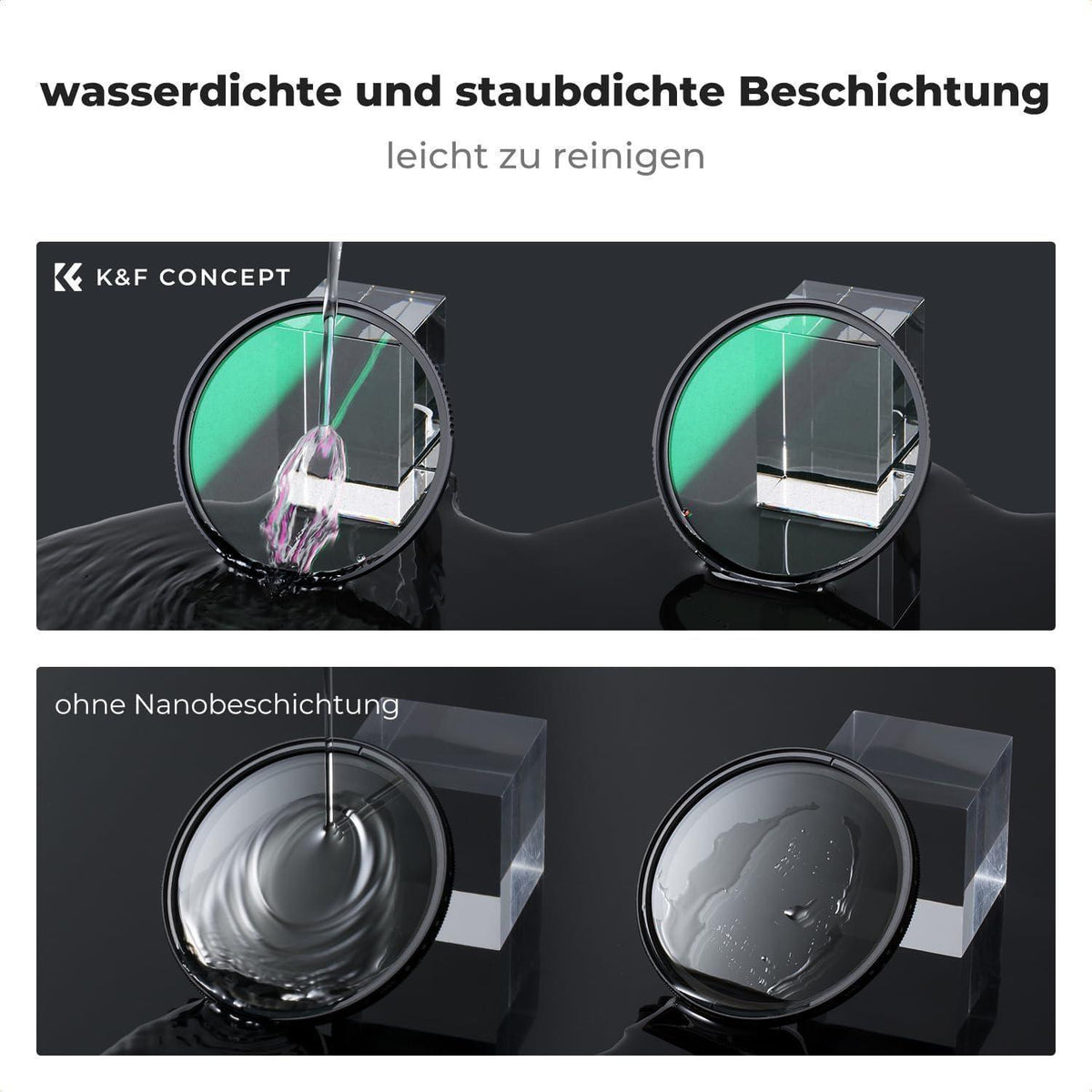 Black Mist Filter 1/8 für sanfte Haut & Filmlook