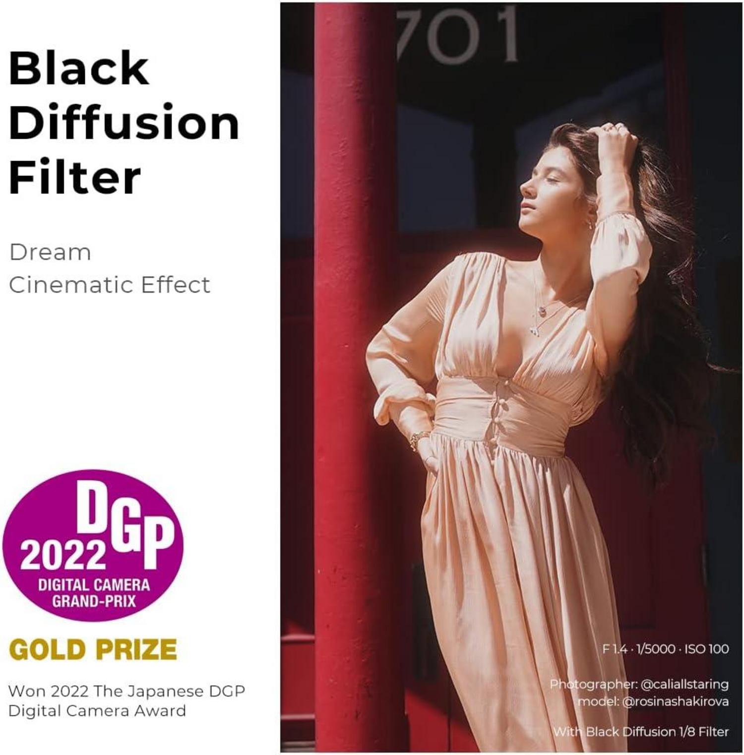 77mm Nano-X Black-Mist 1/8 Filter für