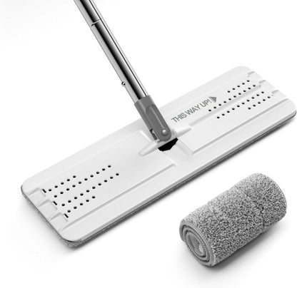 JOYMOOP Bodenwischer Mikrofaser Mops Nasswischer waschbare Pads