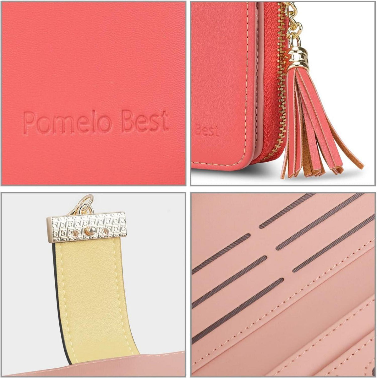 Damen Geldbörse Mehrfarbig gestreift RFID 19 Fächer 19.5x10.5x2.5cm