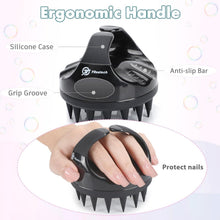 Ergonomische Massagebürste mit Silikonborsten Haarpflege