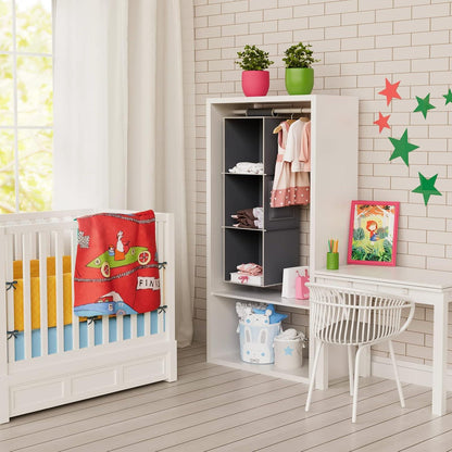 YOUDENOVA Hängeregal Organizer mit MDF-Platten Bambus