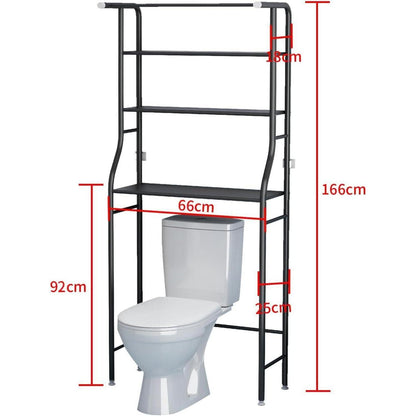 UDEAR Badezimmer Platzsparer Regal, 3 Regal Eckständer