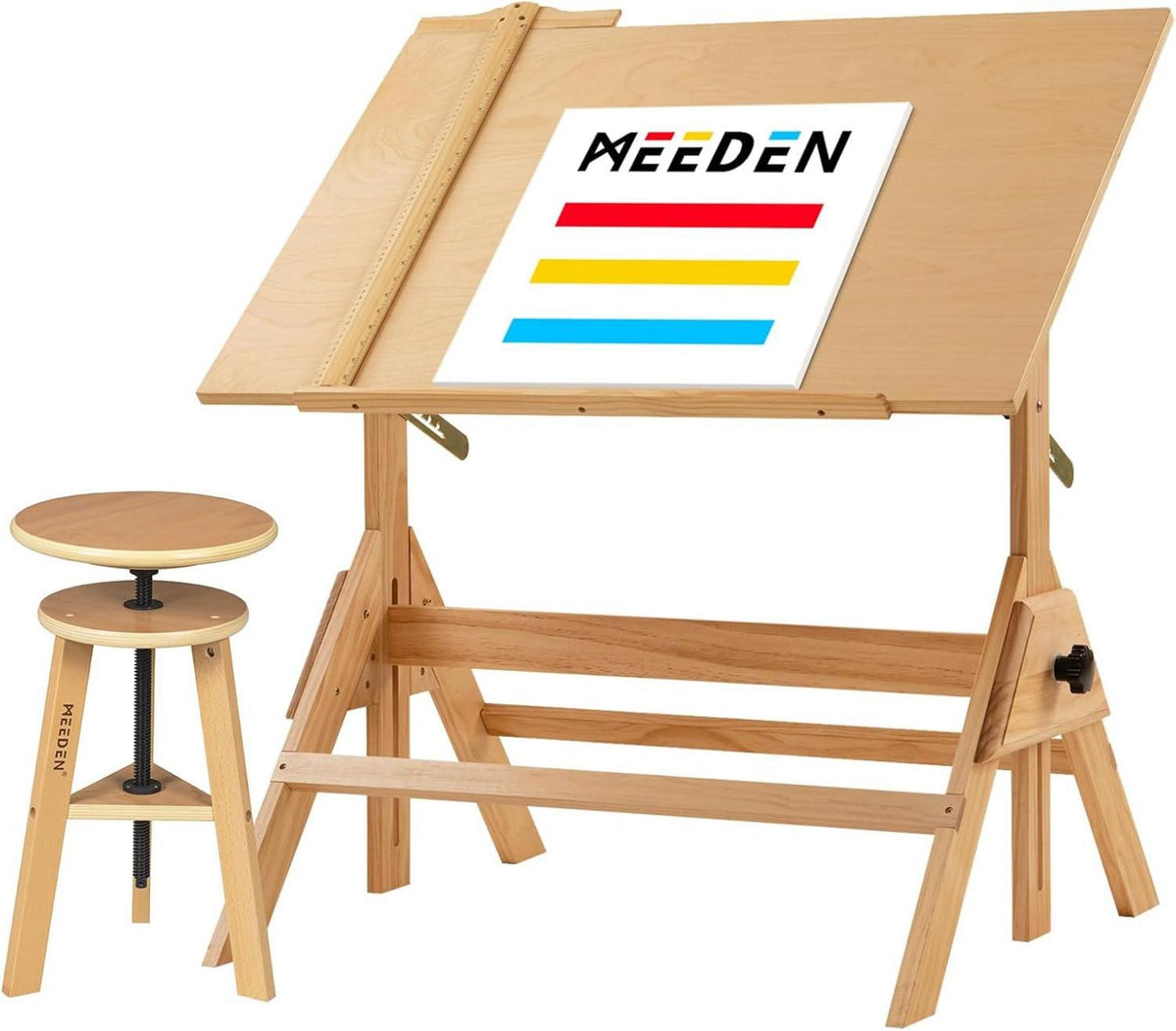 Zeichentisch Holz Verstellbare Höhe Künstler Craft Tisch