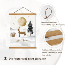 Holz Posterleiste Magnetisch 42cm Teak Bilder Bilderleiste A2 Biderrahmen