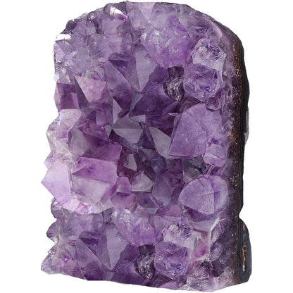 Natürlicher Amethyst Druse Groß Kristall Cluster Quarz Stein
