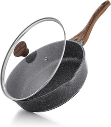 Antihaft Pfanne 26cm mit Deckel und Granitbeschichtung