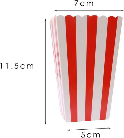 50er Popcorn Tüten Partytüten Set umweltfreundlich