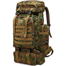 60-80L Wanderrucksack Jungle Camouflage | Wasserdicht | Herren & Damen