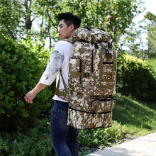 Kabxhueo 100L Trekkingrucksack Herren Outdoor Rucksack Molle