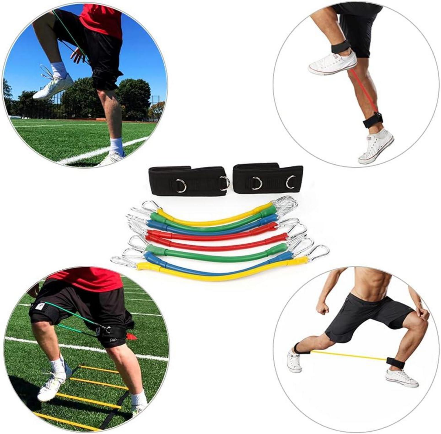 Fußball Trainingsset Koordinationsleiter 6m Trainingsleiter 20 Kegel