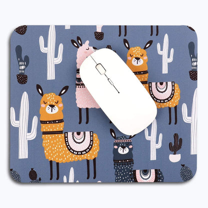 AOKSUNOVA Mauspad Alpaka Motiv 240 x 200 mm Cute Office Gaming