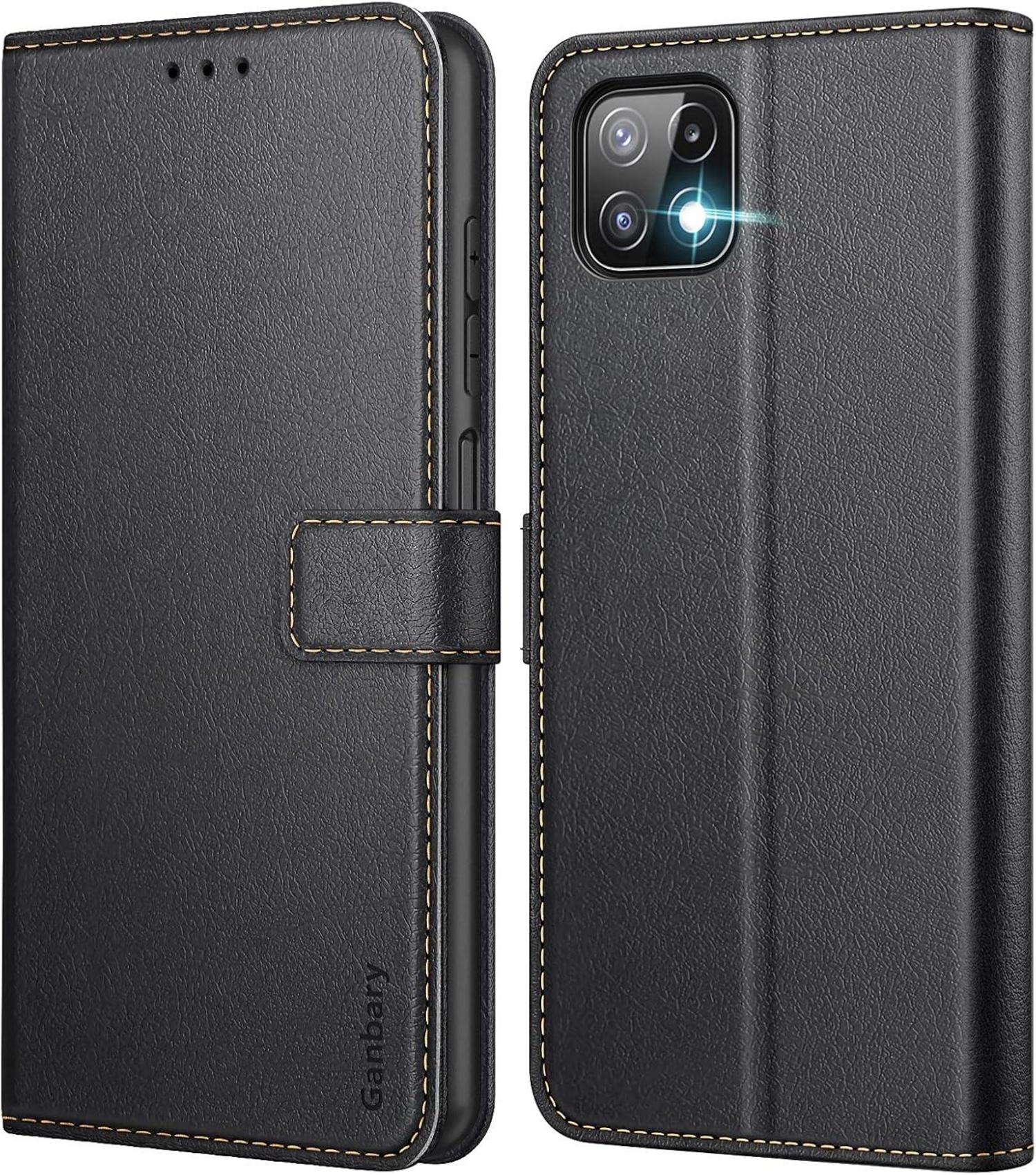 Samsung Galaxy A22 5G Flipcase Lederhülle mit Kartenschlitzen