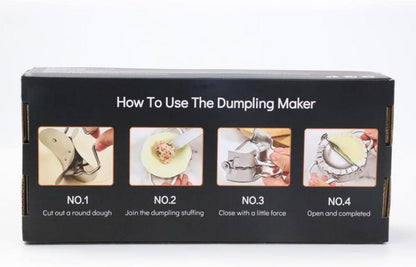 Bugucat Dumpling Maker Set 11-teilig Edelstahl Teigtaschenformer Ravioli Ausstecher