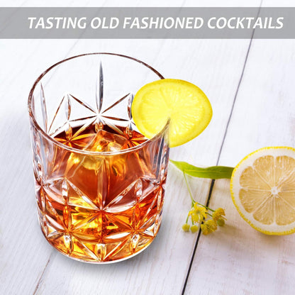 Whiskey Gläser 315ml Old Fashioned 4er Set Männergeschenke