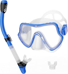 Schnorchelset Erwachsene Tauchermaske Anti-Fog Airflow