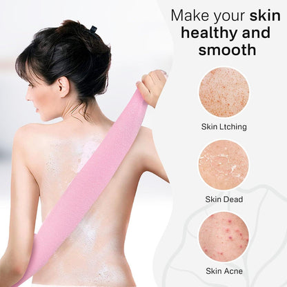 Peelinghandschuh Duschschwamm Body Scrubber Rückenbürste Luffa Sponge