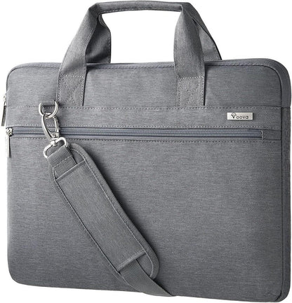 Voova Laptoptasche 360°Schutz 13-17,3 Zoll Wasserdicht Umhängetasche