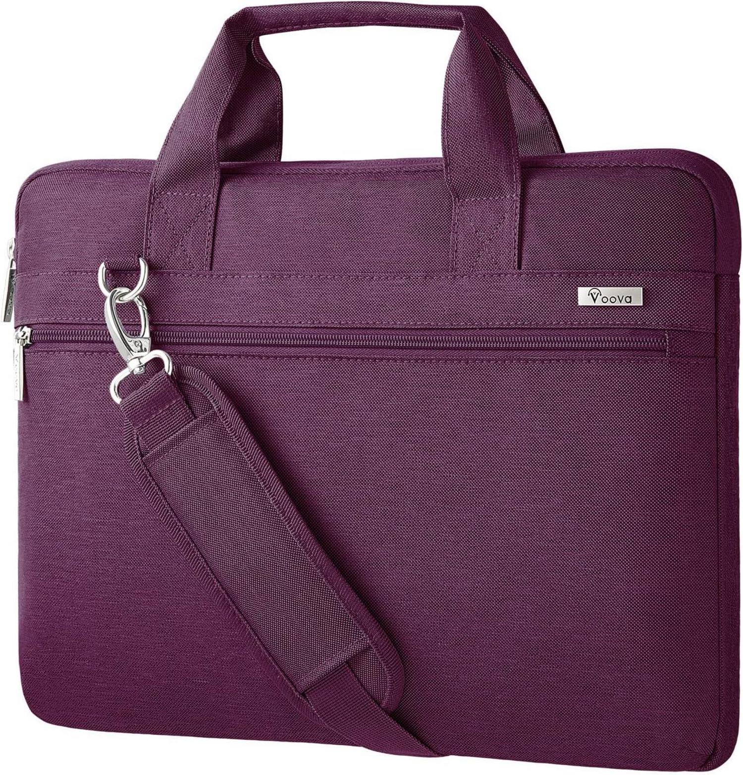 Voova Laptoptasche 360° Schutz 13-17,3 Zoll Wasserdicht Umhängetasche
