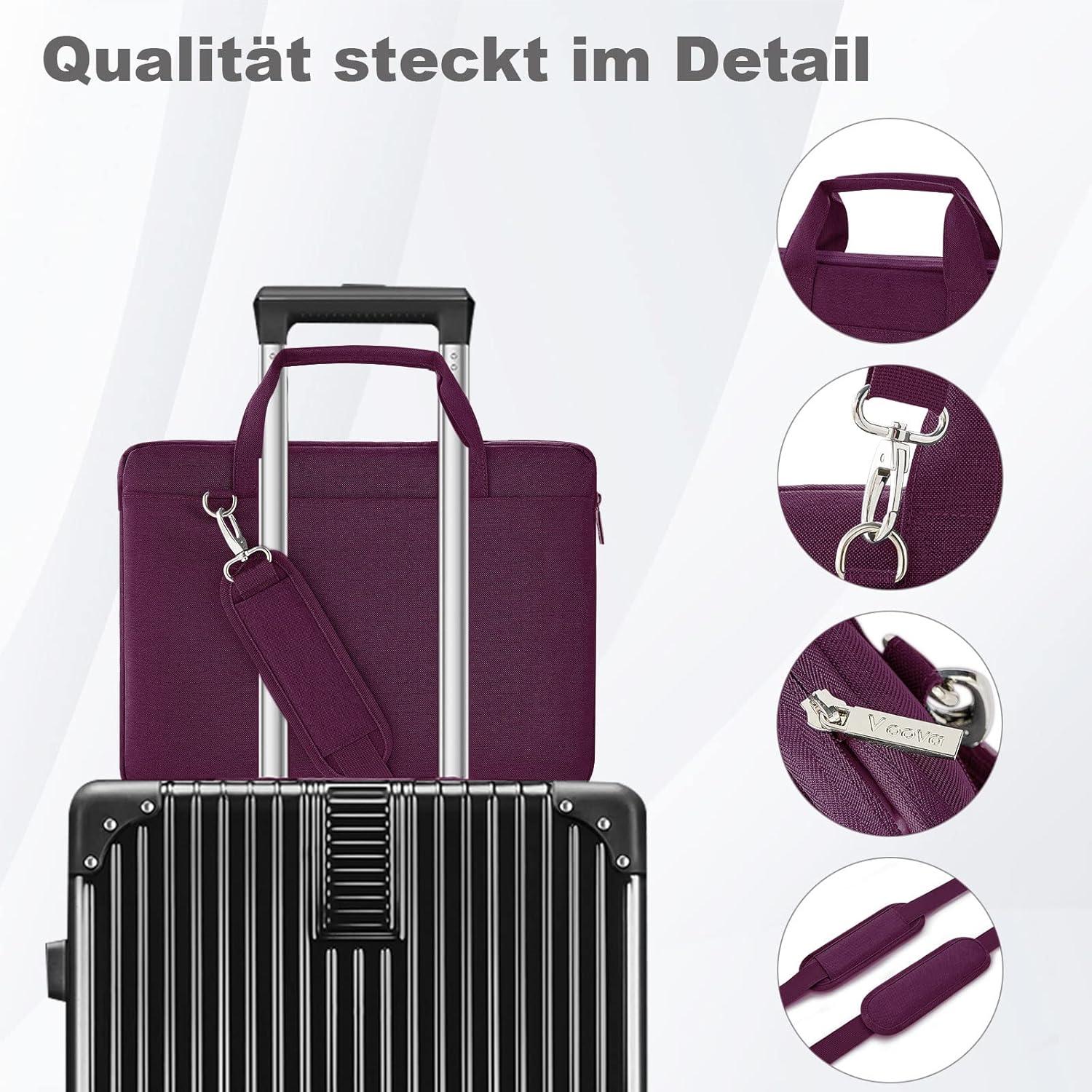 Laptoptasche 360°Schutz 13 14 15,6 16 17,3 Zoll Wasserdicht Stoßfest