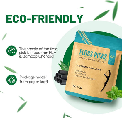 Zahnseide Stick Minzgeschmack 50 Sticks frischer Atem