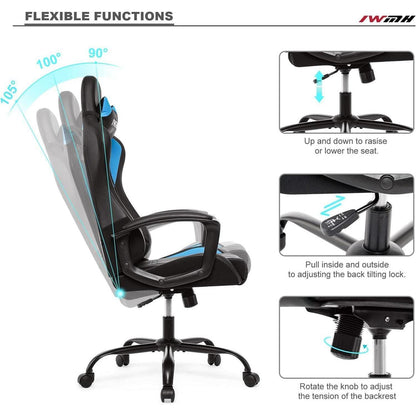 IWMH Gaming Stuhl mit Hoher