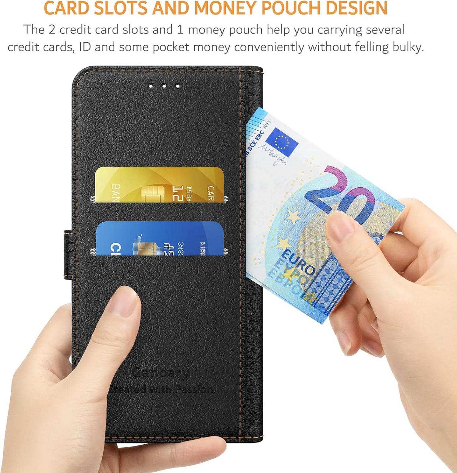 Handyhülle Xiaomi Redmi Note 10 4G Leder Flipcase Standfunktion