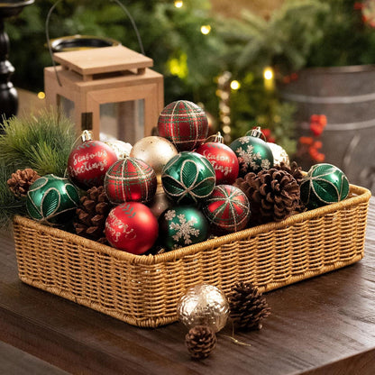 Valery Madelyn Weihnachtskugeln Set 30 Stück 6CM