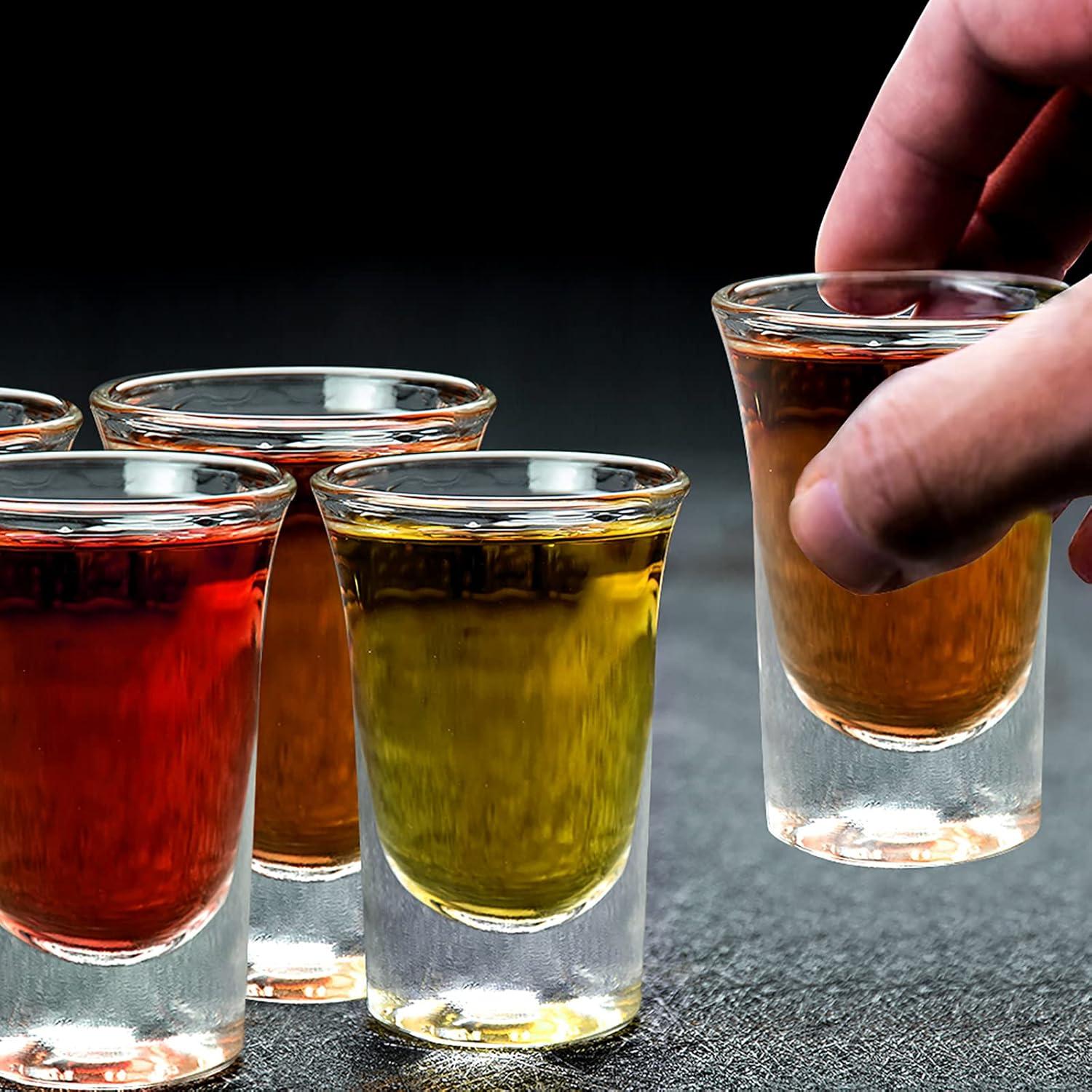 Schnapsglas-Set 12 Stück Kristallglas 30 ml Likör Schnaps
